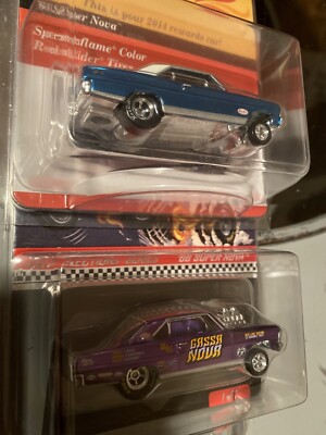 2014&2017 HOT WHEELS RLC SELECTIONS SERIES '66 SUPER NOVA & 'GASSA