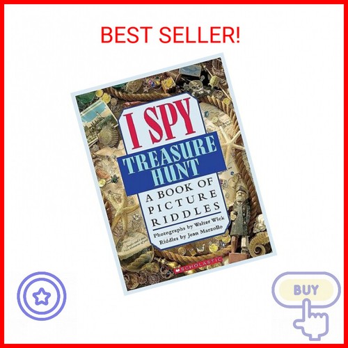 I Spy Treasure Hunt A Book of Picture Riddles Hardcover October 1
