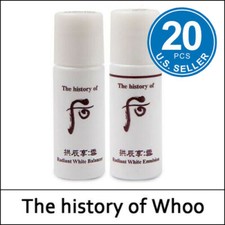 The History Of Whoo Seol Radiant White Balancer Emulsion Set 20pcs