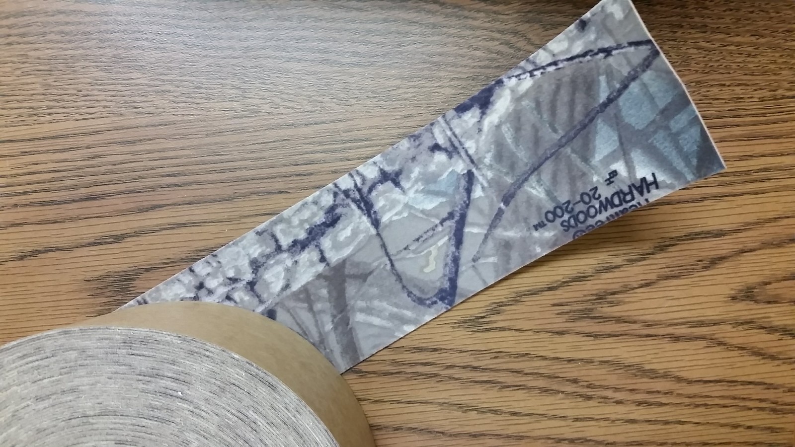 CAMO MOLESKIN SILENCING TAPE, 6 FOOT ROLL,FLEECE,QUIET,BOWS,TREESTANDS