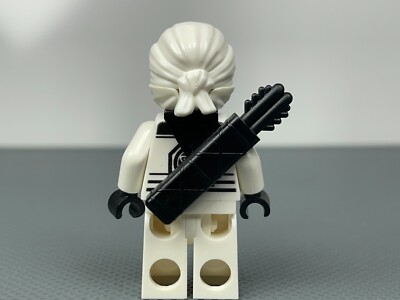 まいこ(ホワイト・ブラック) Zane - 70618 70615 70631 70616 LEGO Ninjago Movie Minifigure Black