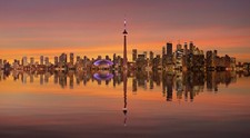 Toronto Skyline Gorgeous Photo 8x10