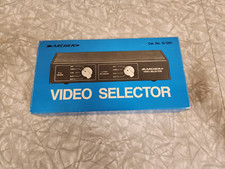 Archer Video Selector Switch 15-1261 Coaxial TV Cable Aux TV VTR Open Box