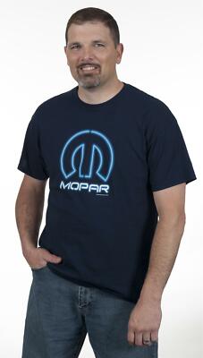 Original Mopar Neon Logo Racing T Shirt - DC Originals