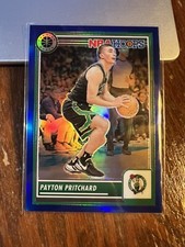 PAYTON PRITCHARD 2023-24 Panini NBA Hoops Premium Stock Blue Prizm #181 /120