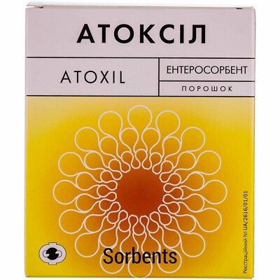 ATOXIL Powder 2g × 20sticks АТОКСИЛ Энтеросорбенты 20 Стиков. По.