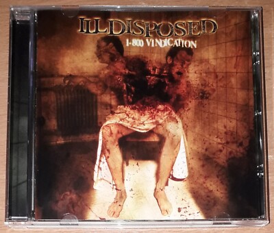 Illdisposed - 1-800 Vindication CD (Deat Metal) First Press RR 8263-2 *Neuwertig