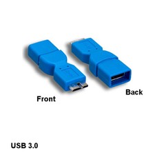 Kentek Spuer Speed USB 3.0 A Female to Micro B Male Adapter Converter PC HDD