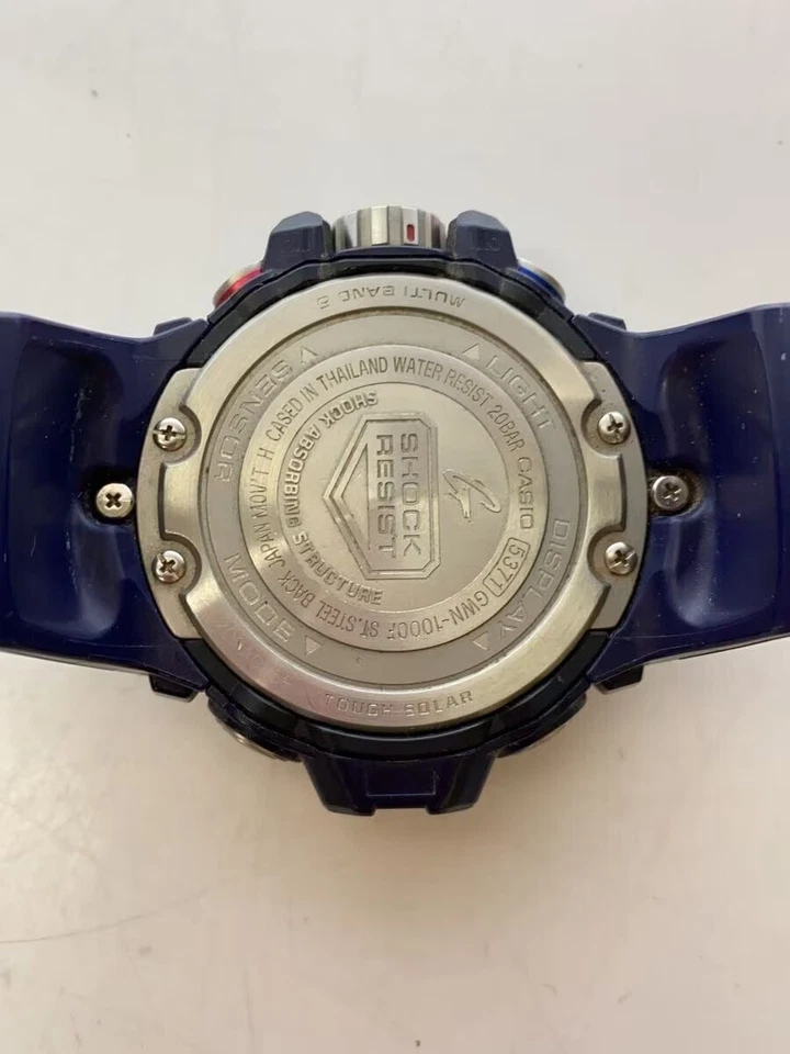 CASIO G-SHOCK GWN-1000F-2AJF Black/Navy Resin Solar Digital Analog Watch - image 3 of 4