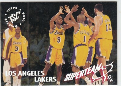 1994-95 LA Los Angeles Lakers Stadium Club SUPER TEAM REDEMPTION #13 - Van Exel 