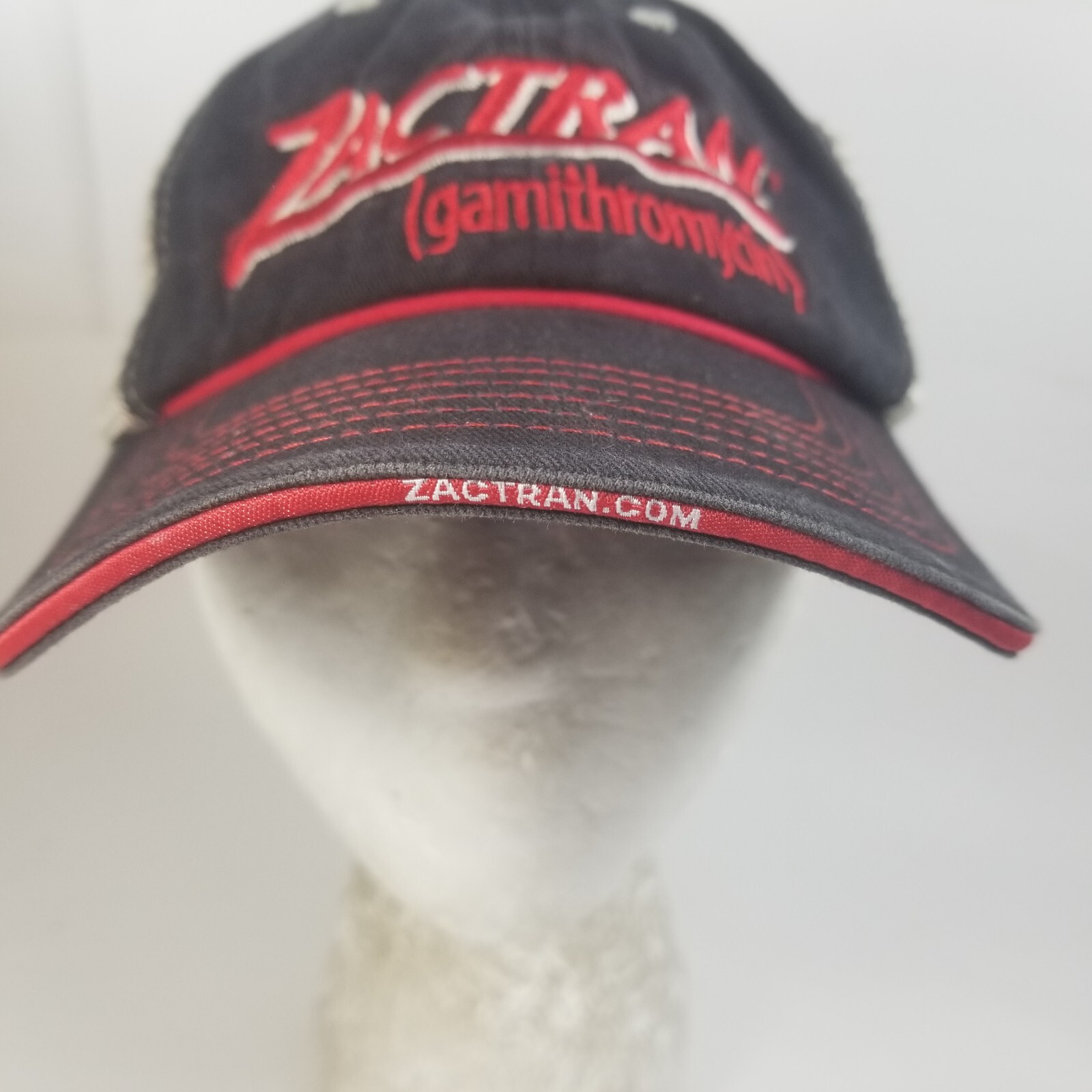 Zactran Hat Cap  Strapback Hat Cattle Trucker Mes… - image 2