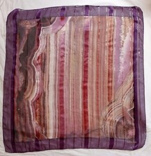 Y Valentino Chiffon Silk Scarf 33/31 inch