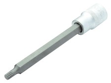 M5 x 140mm Vielzahn 12-Kant Stecknuss Spline Steckschlüssel für 1/2" Ratsche XZN