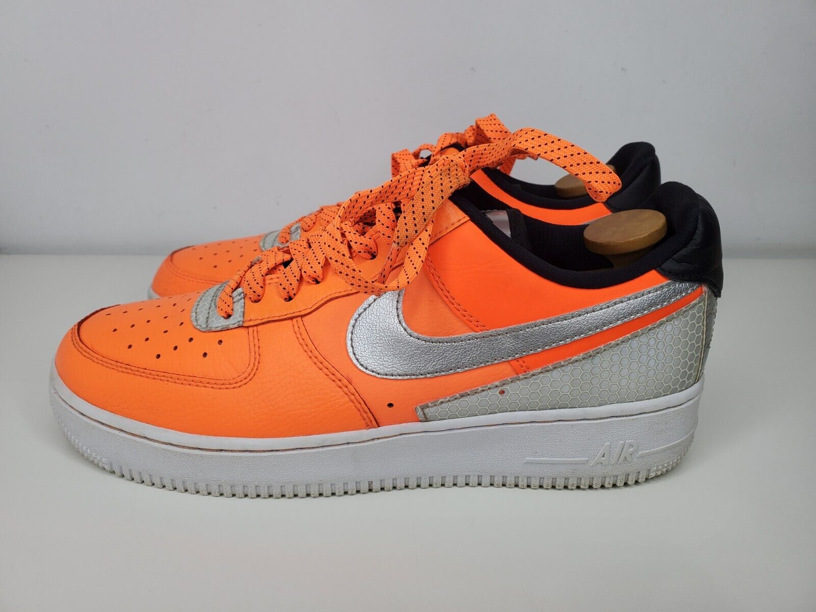 Nike Air Force 1 3M (CT2299-800) Total Orange Mens Size 9 | eBay