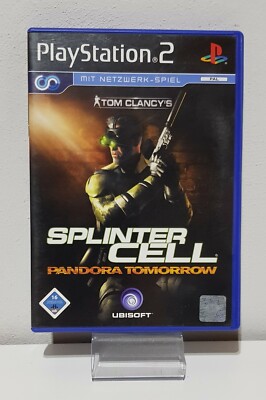 Tom Clancy's Splinter Cell - Pandora Tomorrow (PS2) PAL-OVP+Anl. A4749-A4752