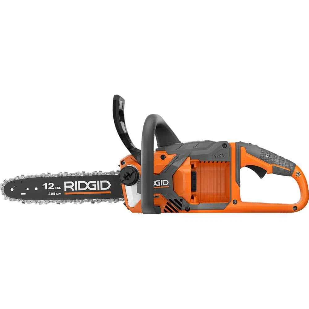 RIDGID Electric Battery Chainsaw 12