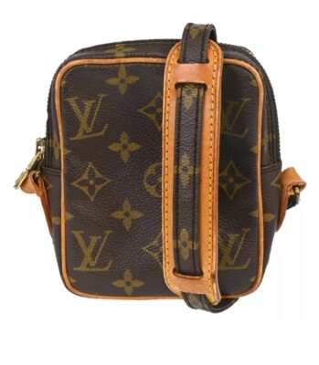 Louis Vuitton LV Monogram Crossbody Mini Danube Browns