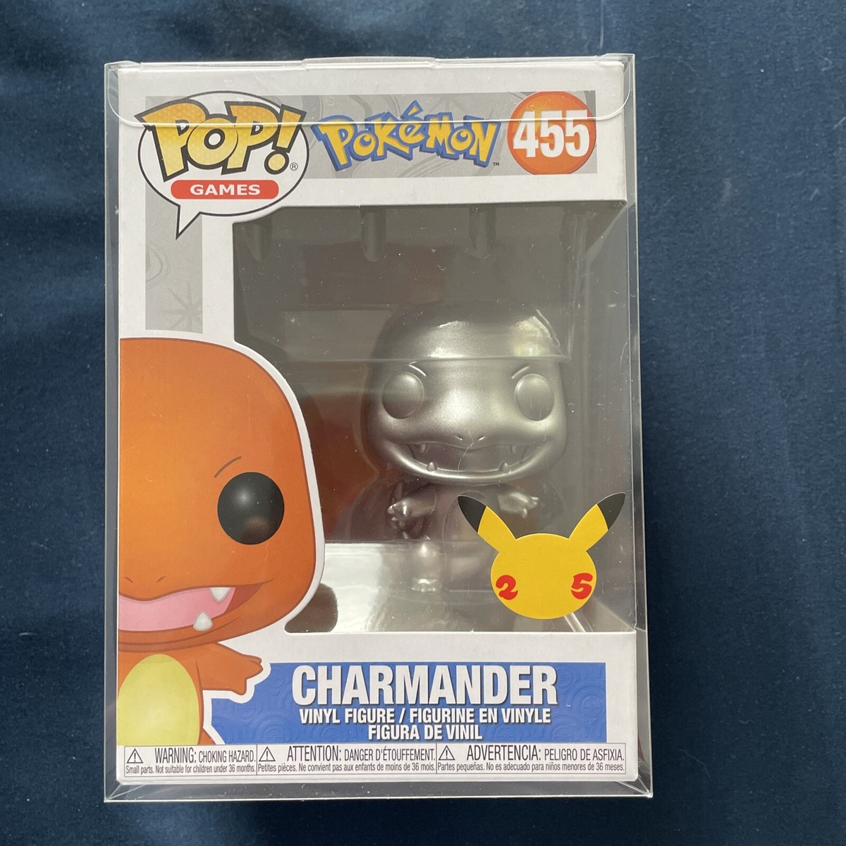 Funko POP! Pokémon Charmander 455 Amazon.com: POP 2020 ECCC Shared Exclusive 455 Charmander
