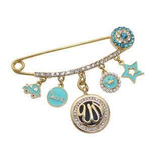 Musulman Islam Ala Pin Broche Pin De Bebe De Acero Inoxidable Ebay