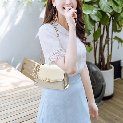 New Women's Slim Messenger Lightweight Handbag Practical GX Crossbody R2G8