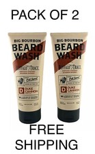 Duke Cannon Big Bourbon Beard Wash Buffalo Trace 6 Oz New  2 pc 