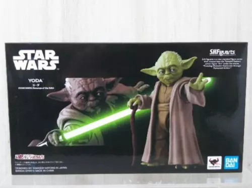 Figura de acción Master Yoda Star Wars S.H.Figuarts La venganza de los Sith Bandai NUEVA