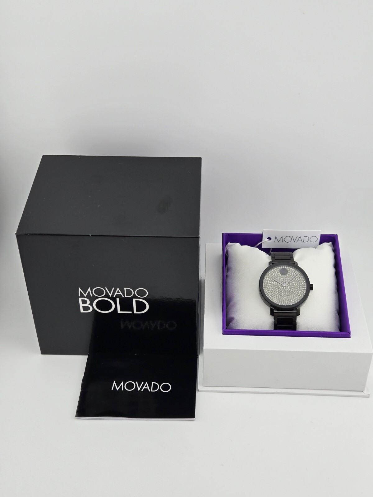 Movado Bold Evolution 2.0 Diamond Dial Women's Watch 3601153 - $795 MSRP