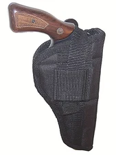Pro-Tech Outdoors Belt Gun Holster | Black Nylon Ambidextrous | WSB-14