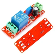 12V Delay Relay Module, Adjustable Timer Delay On/Off Absorption Relay Module