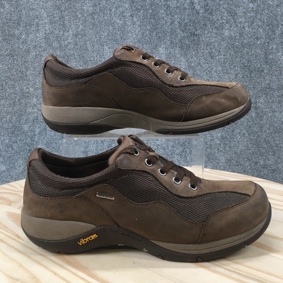 Zapatos impermeables Dansko para mujer 41 Chantal Oxford cuero marrón bajos 4301787800 Foto 2 de 4