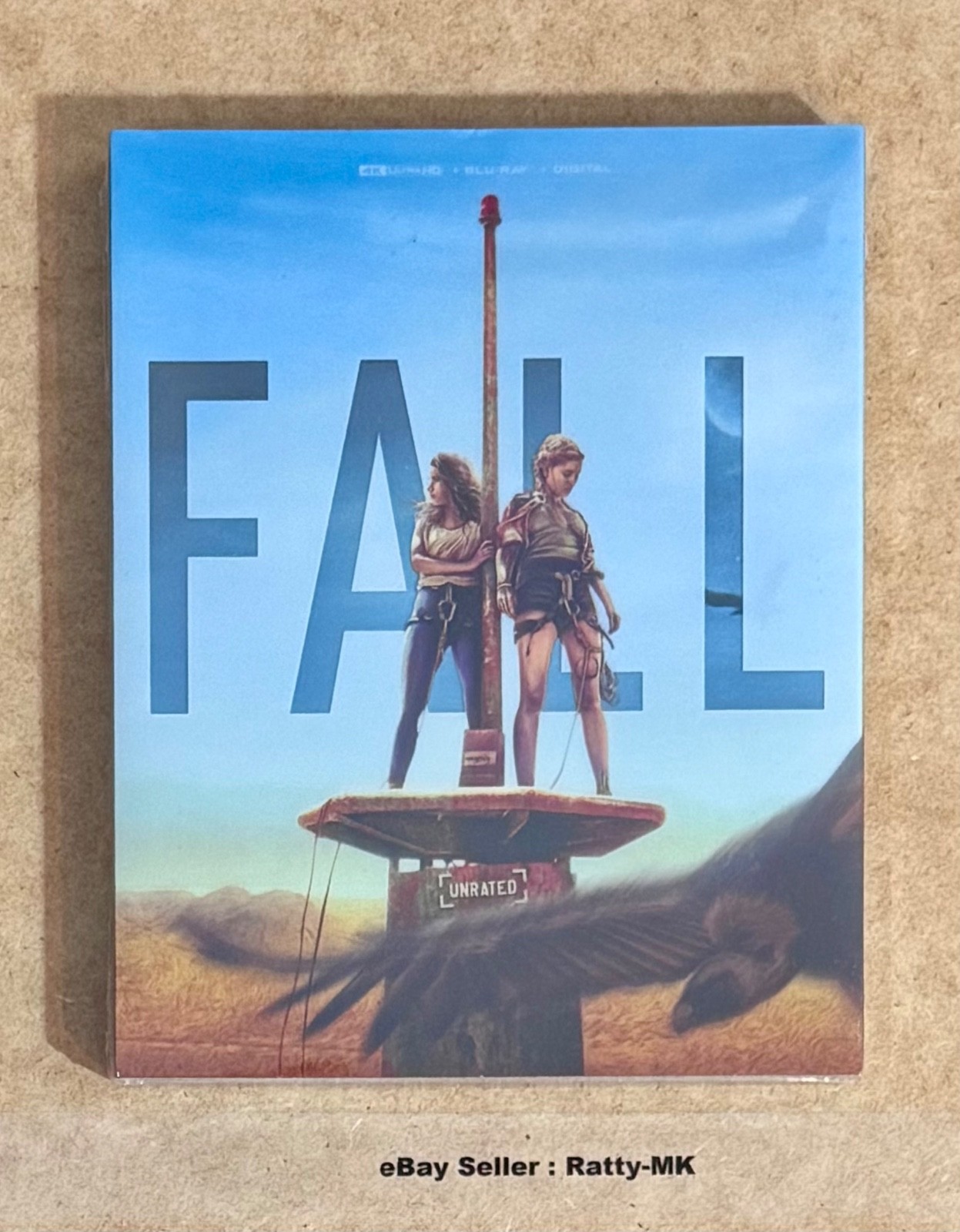 FALL (UNRATED) - LIONSGATE USA IMPORT 4K + BLU RAY STEELBOOK - NEW & SEALED