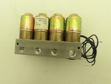 Honeywell Skinner 3139BBA6ENS4 Solenoid 4-Valve Manifold 120V 100 PSI 1/8" NPT