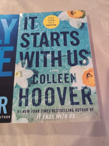 Books By Colleen Hoover: Ugly Love, It Starts With Us, Confess - Lot Of 3 - Picture 4 of 6