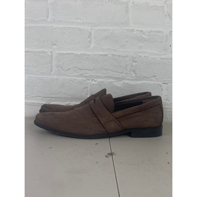 İnci Women's Slip-On Loafer Shoesh Round Top Leather Brown