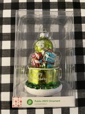 New 2025 Publix Christmas Ornament Celebrating 95 Years Cake Presents Ornament