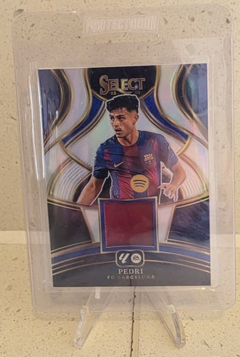 2025-26 Panini La Liga Select Pedri Barcelona Base Silver Patch #SM-P