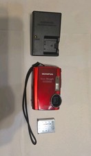 Olympus Stylus Tough-3000 12MP Waterproof Shock Proof Resistant Camera Red W/B-C