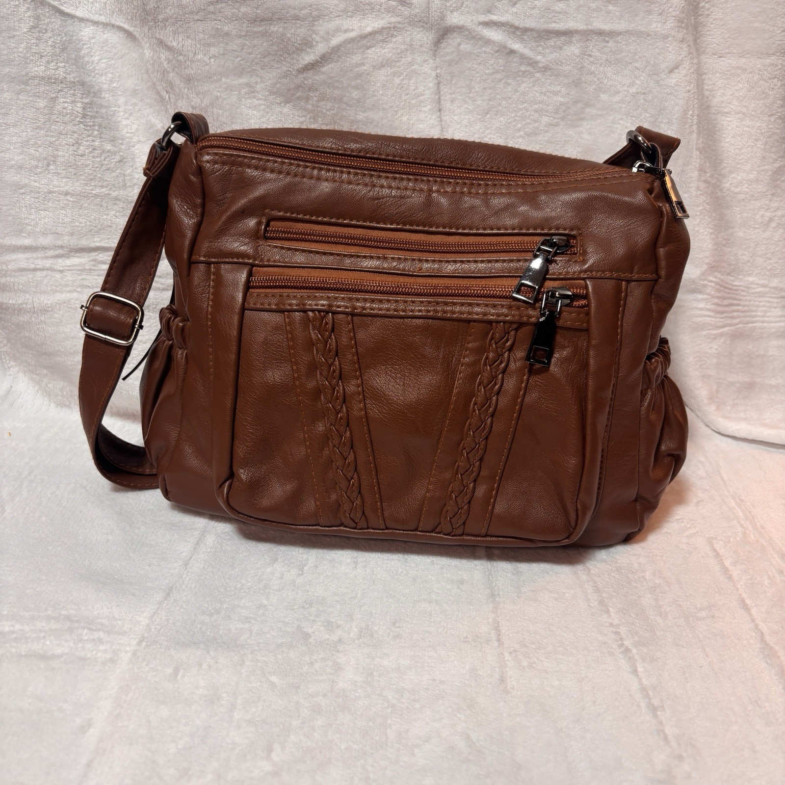 For Women Pocketbooks Soft Pu Leather Ladies Crossbody Purse