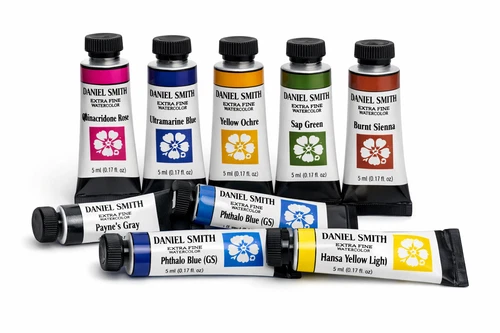 Daniel Smith Extra Fine Watercolor Half Pans - Hand Poured - New Colors 3/16