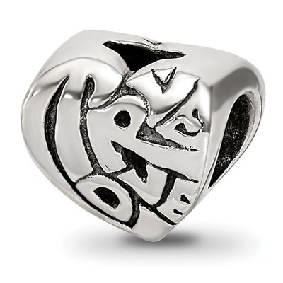 Silber Reflections True Love Perle QRS198