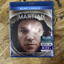 The Martian Blu-ray, 2015 New Sealed Matt Damon