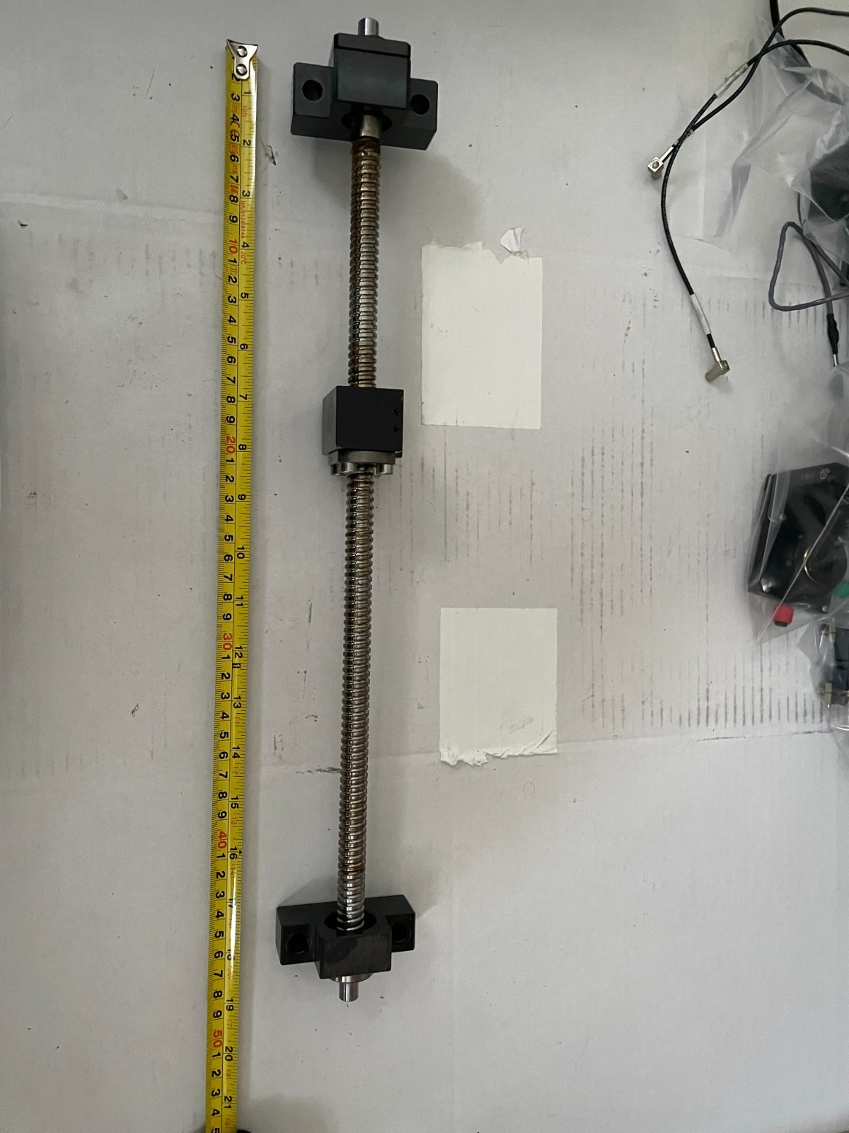 Vite di piombo ad alto carico THK da 480 mm, supporti per cuscinetti EF12, EK...