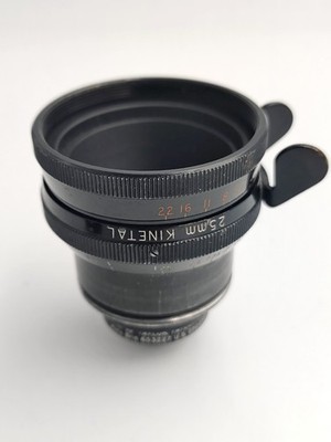 Vintage Cooke Kinetal 25mm T2 – Arriflex Standard Mount – Made in