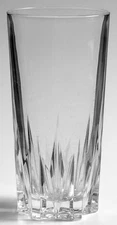 4 Gala Royal Crystal Rock RCR Cut Clear 5.75" Highball Heavy Glasses Set 12 oz
