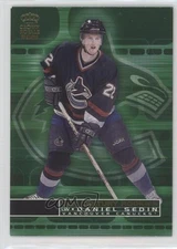 2000-01 Pacific Crown Royale 21st Century Rookies Daniel Sedin #24 HOF