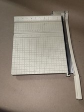 Boston - Paper Cutter/Trimmer - 12x12" Handled With Safety Latch Very Clean