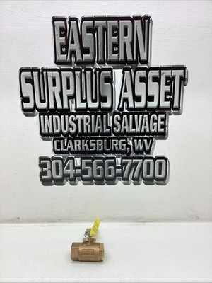 Apollo 3/4  Bronze Ball Valve 70-144-01 600CWP NEW