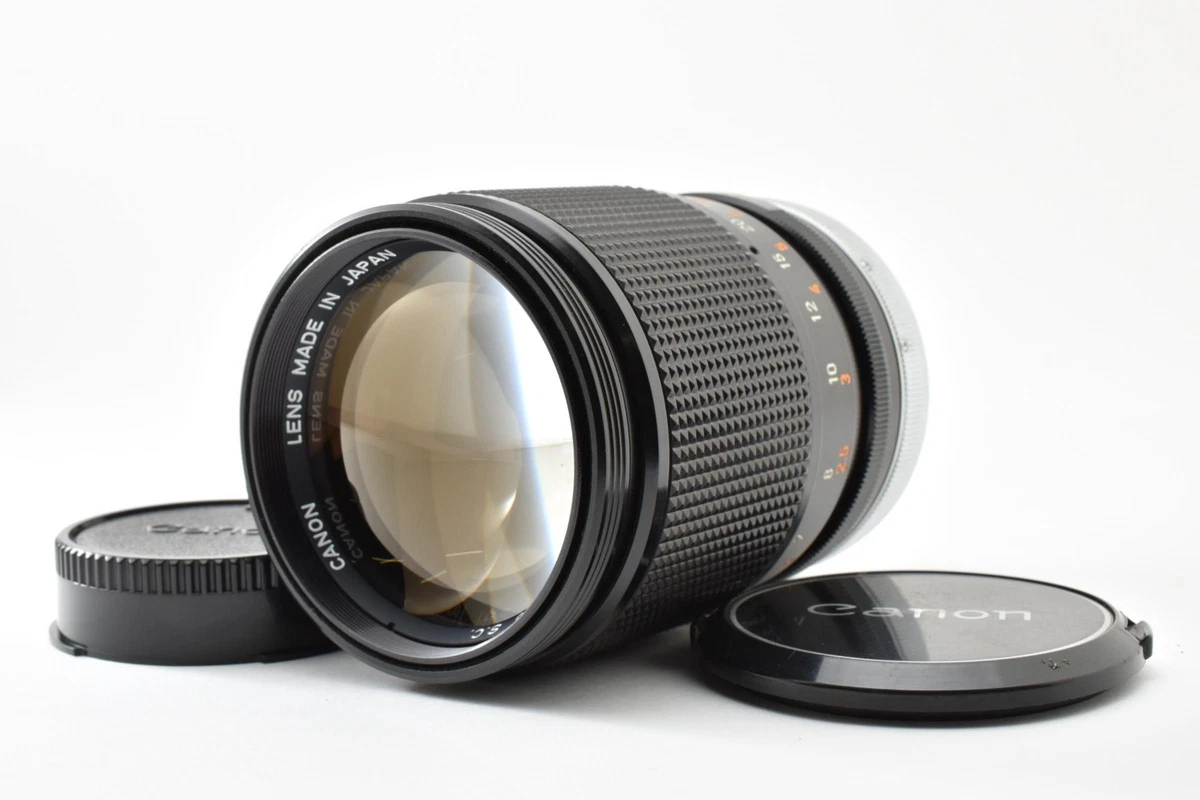 Canon FD Camera Lenses 135mm Focal f/2.5 Maximum Aperture for sale