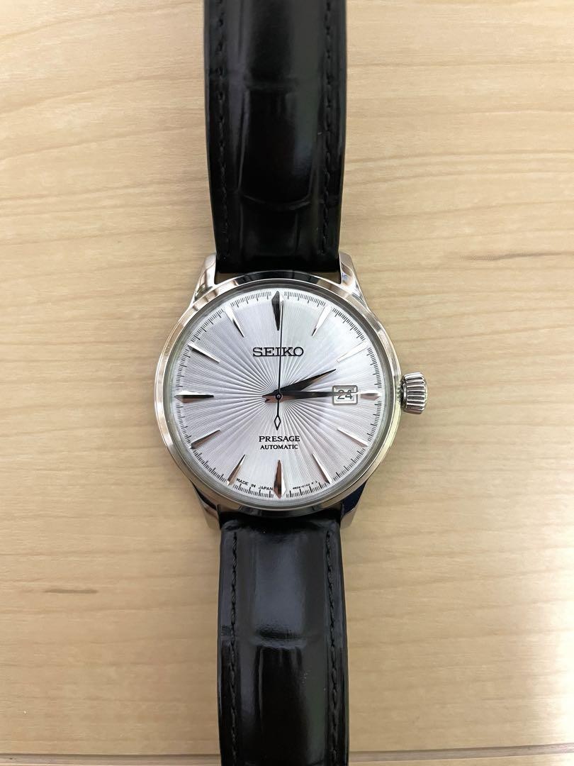 SEIKO Presage Automatic Silver Watch 715803