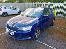 Breaking Skoda Fabia MK3 2017 5DR 1.2 TFI CJZC 5 Speed PED Blue LF5A Wheel Nut*